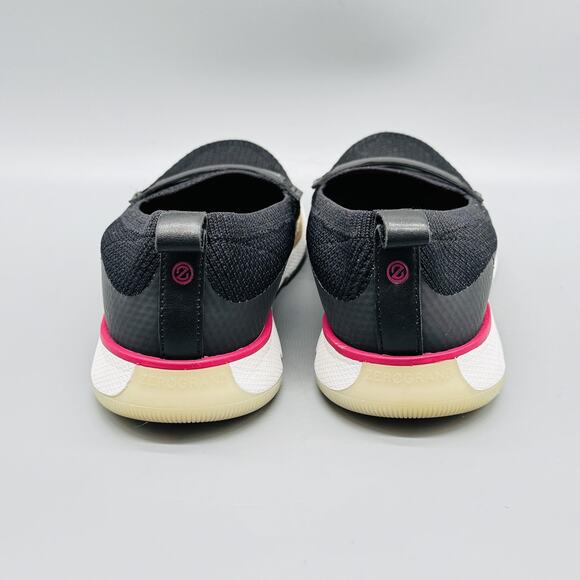 Cole Haan Shoes Women 6.5 Black Knit Stitchlite Zerogrand Sneaker Casual Slip On - Picture 7 of 13